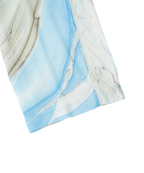 ROSE BUD(ローズバッド)の「MARBLE PRINT EASY PANTS(その他パンツ・レディース・ブルー/グリーン・ONE SIZE)」の10枚目の写真