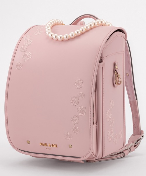 PAUL&JOE（ポールアンドジョー）の「PAUL & JOE(ポール & ジョー)クリザンテームボンアミランドセル（ランドセル・キッズ・ライラック/ライトグリーン/ホワイト/ピンク・ONE SIZE）」の4枚目の写真