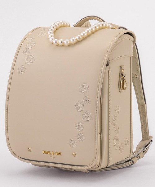 PAUL&JOE（ポールアンドジョー）の「PAUL & JOE(ポール & ジョー)クリザンテームボンアミランドセル（ランドセル・キッズ・ライラック/ライトグリーン/ホワイト/ピンク・ONE SIZE）」の5枚目の写真