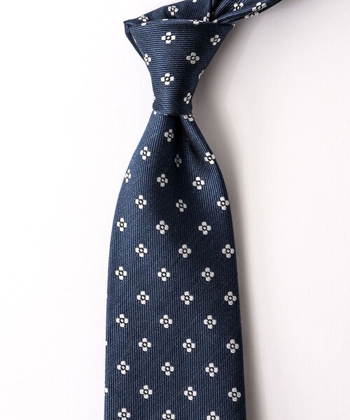 NOLLEY’S(ノーリーズ)の「ケンボウTOPフラワードット 25SSコレクション(ネクタイ・メンズ・ブルー系その他6/ブルー系その他・FREE)」の3枚目の写真