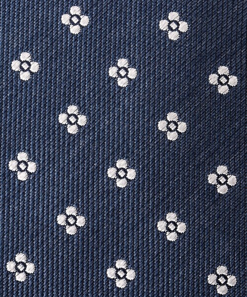 NOLLEY’S(ノーリーズ)の「ケンボウTOPフラワードット 25SSコレクション(ネクタイ・メンズ・ブルー系その他6/ブルー系その他・FREE)」の6枚目の写真