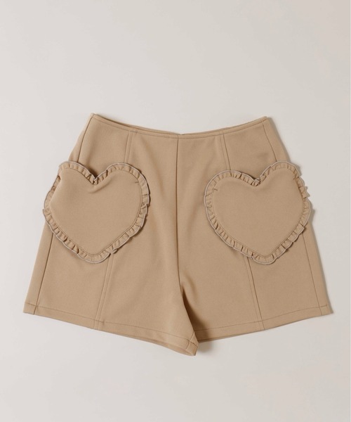 PHILLY（フィリー）の「【PHILLY】ハートポケットショートパンツ（その他パンツ・レディース・ブラック/ベージュ・FREE）」の11枚目の写真