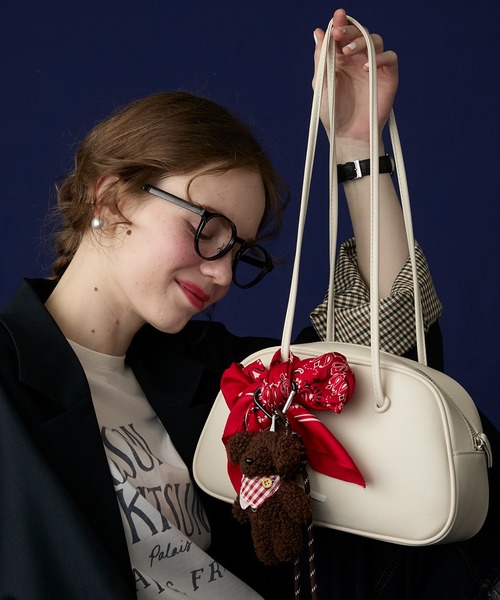 セール】【BONLECILL Marche】《軽量》ロングハンドルスクエアボストン