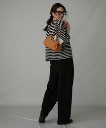 BONLECILL Marche 【BONLECILL Marche】【Lightweight】 Long Handle Square Boston Bag (Boston Bag)