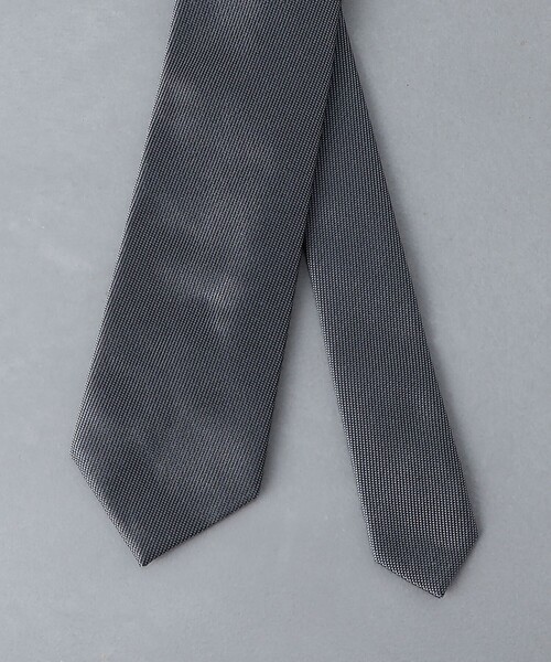 UNITED ARROWS（ユナイテッドアローズ）の「ソリッド ジャガード ネクタイ（ネクタイ・メンズ・ネイビー/ダークグレー/ベージュ・FREE）」の9枚目の写真
