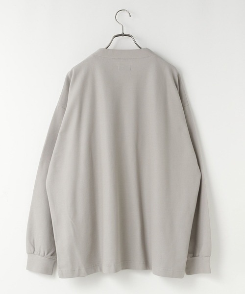 LOWRYS FARM(ローリーズファーム)の「ドライタッチカノコカーディガン 325598(カーディガン/ボレロ・メンズ・イエロー/グレー・LARGE/MEDIUM)」の3枚目の写真