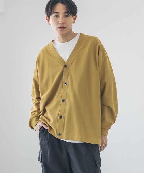LOWRYS FARM(ローリーズファーム)の「ドライタッチカノコカーディガン 325598(カーディガン/ボレロ・メンズ・イエロー/グレー・LARGE/MEDIUM)」の12枚目の写真