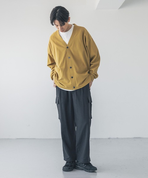 LOWRYS FARM(ローリーズファーム)の「ドライタッチカノコカーディガン 325598(カーディガン/ボレロ・メンズ・イエロー/グレー・LARGE/MEDIUM)」の11枚目の写真