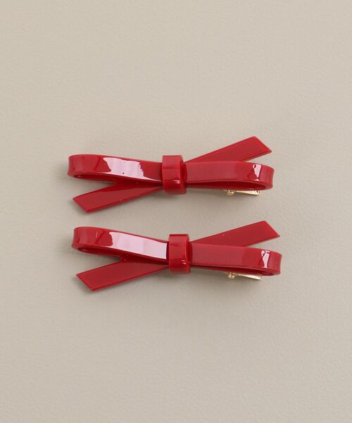 MAJESTIC LEGON(マジェスティックレゴン)の「ガーリーモチーフヘアピンセット(ヘアピン・レディース・ブラック/レッド/ピンク・FREE)」の11枚目の写真