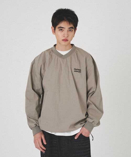 DRAW CORD NYLON PULLOVER / ナイロンプルオーバー WETTEMPT