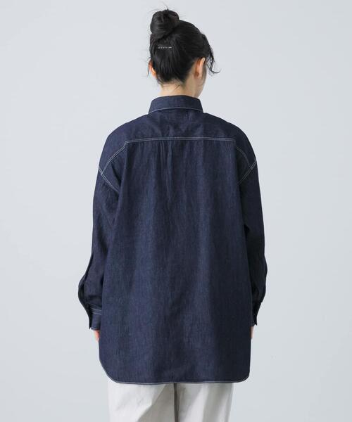 デニムワークシャツ（シャツ/ブラウス）｜かぐれ（カグレ）の