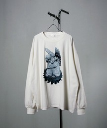 Nilway（ニルウェイ）の「アソートグラフィック 長袖 ロング Tシャツ ロンT（Tシャツ/カットソー）」