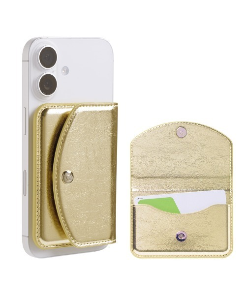 iPhoneアクセサリー Adnag32 セール】iFace MagSynq MagSafe対応 カードウォレット (サイドフラップ