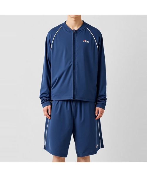 セール】FILA フィラ スクール水着 フルジップ 軽量 日焼け対策