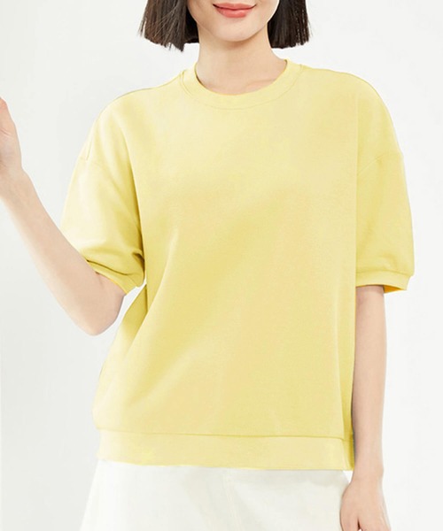 CHARLOTT 売れ筋商品|||シャルロット Tシャツ トップス レディース Tops Orange HELLO.SANFRANCISCO tシャツ 「HELLO.SANFRANCISCO/ハロー