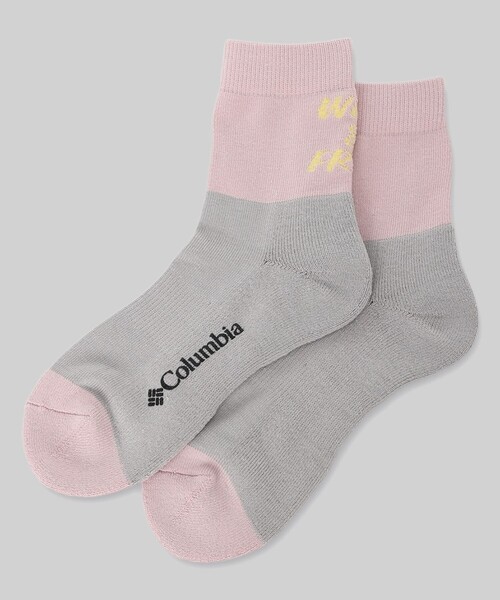 Columbia(コロンビア)の「Columbia/ エンジョイマウンテンライフミッドソックス /コロンビア(ソックス/靴下・レディース・グリーン/ホワイト/パープル/グレー/イエロー/ベージュ・S/M/L/XL)」の3枚目の写真