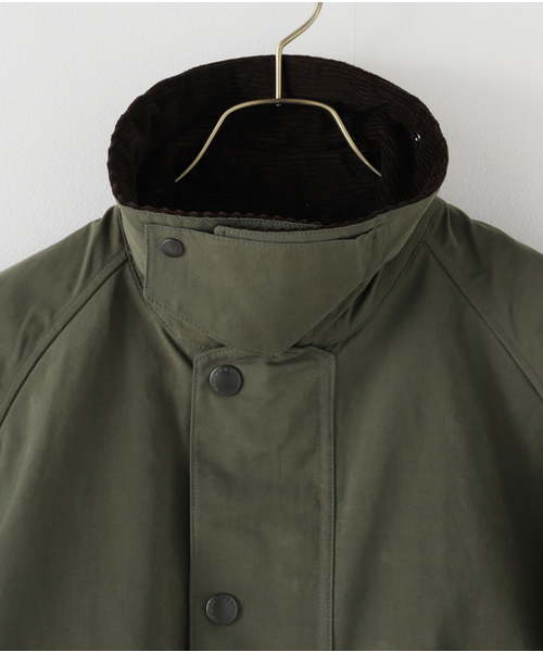 Spick & Span（スピックアンドスパン）の「《一部店舗+WEB限定》Barbour/バブアーos transporter casual jacket（その他アウター・レディース・カーキ/ネイビー・SMALL）」の12枚目の写真