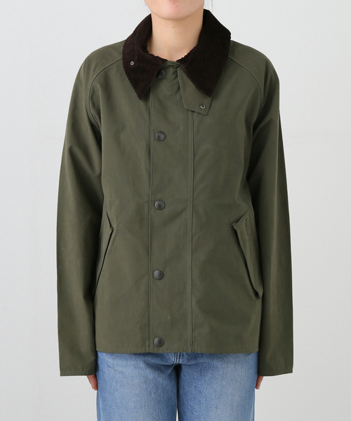 Spick & Span（スピックアンドスパン）の「《一部店舗+WEB限定》Barbour/バブアーos transporter casual jacket（その他アウター・レディース・カーキ/ネイビー・SMALL）」の10枚目の写真