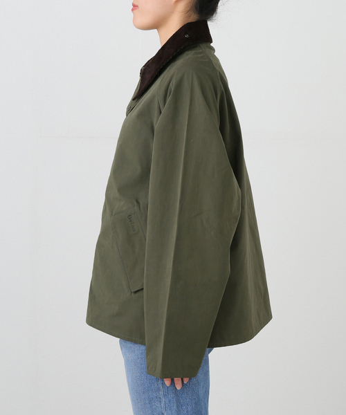 Spick & Span（スピックアンドスパン）の「《一部店舗+WEB限定》Barbour/バブアーos transporter casual jacket（その他アウター・レディース・カーキ/ネイビー・SMALL）」の11枚目の写真