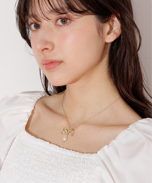 JILL by JILL STUART（ジルバイジルスチュアート）の「◇リボンパール