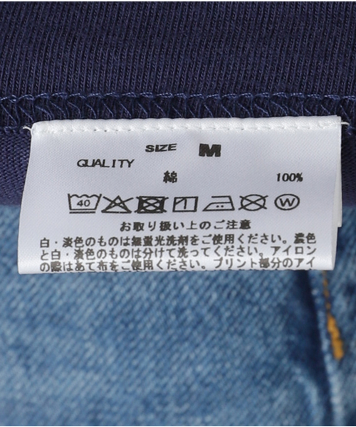 GOOD ROCK SPEED(グッドロックスピード)の「GOOD ROCK SPEED/グッドロックスピード/Disney / Tシャツ(ネイビー)(Tシャツ/カットソー・レディース・ネイビー・MEDIUM)」の8枚目の写真