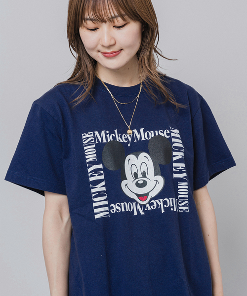 GOOD ROCK SPEED(グッドロックスピード)の「GOOD ROCK SPEED/グッドロックスピード/Disney / Tシャツ(ネイビー)(Tシャツ/カットソー・レディース・ネイビー・MEDIUM)」の10枚目の写真