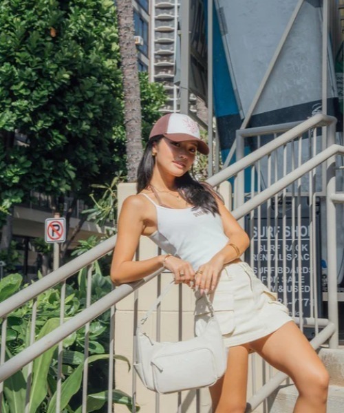 ROXY(ロキシー)の「ROXY/ロキシー キャップ ROXY×NANAHA CAP ROXY CRUISERS x Nanaha RCP252609T(キャップ・レディース・ブラック/ブラウン/ネイビー・FREE)」の12枚目の写真
