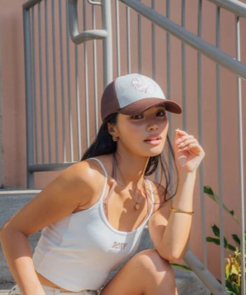 ROXY(ロキシー)の「ROXY/ロキシー キャップ ROXY×NANAHA CAP ROXY CRUISERS x Nanaha RCP252609T(キャップ・レディース・ブラック/ブラウン/ネイビー・FREE)」の13枚目の写真