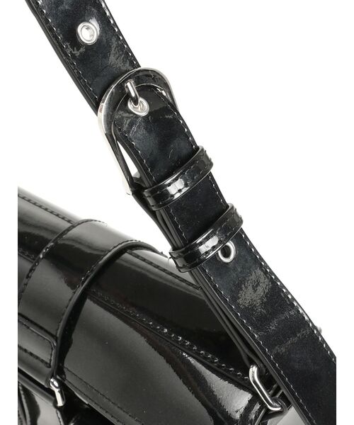 GYDA（ジェイダ）の「GDチャームpocket BAG（ハンドバッグ・レディース・オフホワイト/ブラック・FREE）」の14枚目の写真