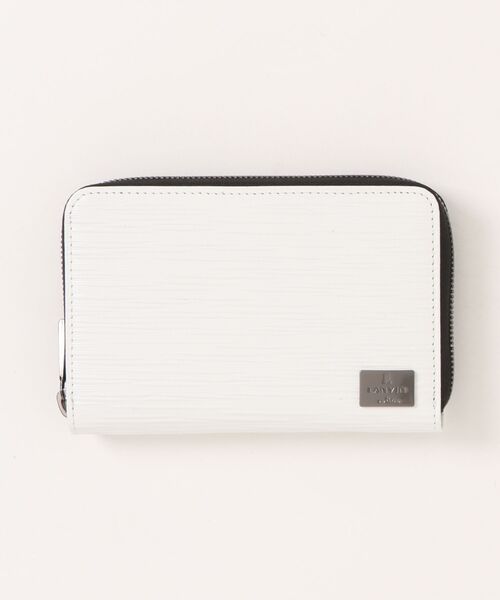 LANVIN en Bleu（ランバンオンブルー）の「【LANVIN en Bleu/ランバン オン ブルー】 アドニス ミドルウォレット（財布・メンズ・ホワイト/ネイビー/ブラック・FREE）」の12枚目の写真