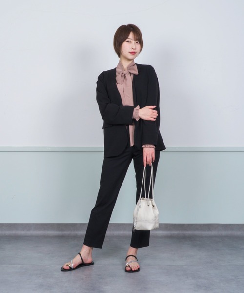 marco masi（マルコマージ）の「【MARCO MASI/マルコ・マージ】巾着　ショルダーバッグ　バケツバッグ　スタッズ（ショルダーバッグ・レディース・ブラック/アイボリー/シルバー・FREE）」の18枚目の写真