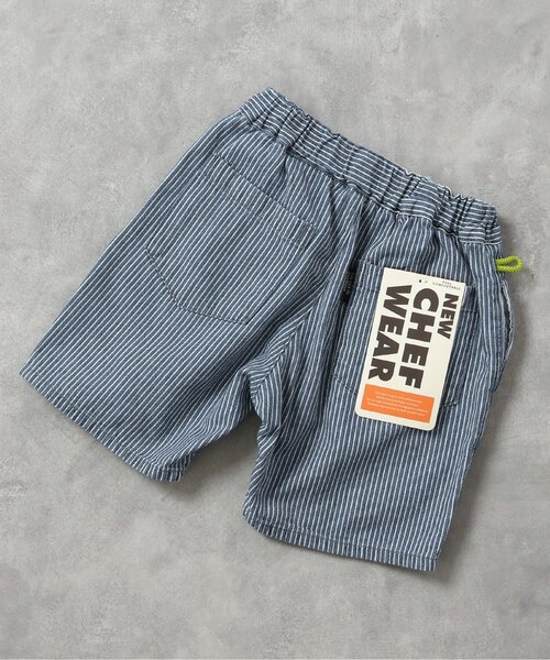 BREEZE（ブリーズ）の「【ジュニア対応】NEWシェフハーフパンツ（その他パンツ・キッズ・チェック/インディゴブルー/オレンジ/ストライプ/イエロー/ブラック/レインボー/レッド/ブラウン/グリーン/ブルー/オフホワイト/アイボリー・80/90/100/110/120/130/140/150）」の6枚目の写真