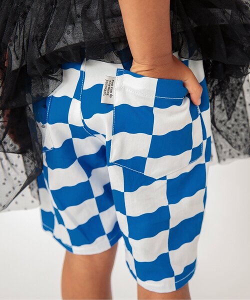 BREEZE（ブリーズ）の「【ジュニア対応】NEWシェフハーフパンツ（その他パンツ・キッズ・チェック/インディゴブルー/オレンジ/ストライプ/イエロー/ブラック/レインボー/レッド/ブラウン/グリーン/ブルー/オフホワイト/アイボリー・80/90/100/110/120/130/140/150）」の7枚目の写真