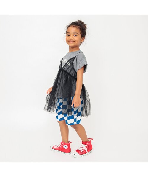 BREEZE（ブリーズ）の「【ジュニア対応】NEWシェフハーフパンツ（その他パンツ・キッズ・チェック/インディゴブルー/オレンジ/ストライプ/イエロー/ブラック/レインボー/レッド/ブラウン/グリーン/ブルー/オフホワイト/アイボリー・80/90/100/110/120/130/140/150）」の15枚目の写真