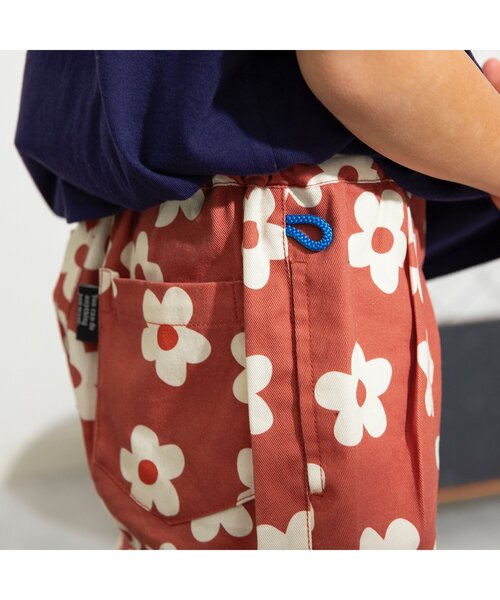 BREEZE（ブリーズ）の「【ジュニア対応】NEWシェフハーフパンツ（その他パンツ・キッズ・チェック/インディゴブルー/オレンジ/ストライプ/イエロー/ブラック/レインボー/レッド/ブラウン/グリーン/ブルー/オフホワイト/アイボリー・80/90/100/110/120/130/140/150）」の19枚目の写真