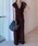 Ameri�i�A�����j�́uMEDI RUFFLE KNIT ROMPERS�i�T���y�b�g/�I�[�o�[�I�[���j�v�b�u���E��