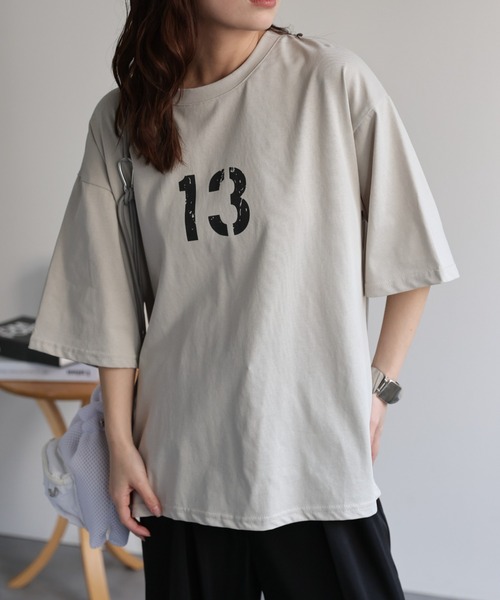 Naptime フォトプリントBIG Tシャツ (ベージュ) Amazon.co.jp: Naptime フォトプリントBIG Tシャツ ベージュ