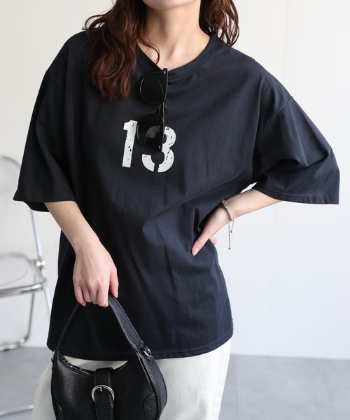 ap retro(アプレトロ)の「【選べる】BIGプリントTeeシャツ / フォトプリント / ロゴプリント(Tシャツ/カットソー・レディース・ブラック/カーキ/ブラック系その他/グレー/ホワイト系その他2/ホワイト/ベージュ系その他/ボルドー/ブラウン/オートミール/ネイビー/ベージュ・FREE)」の17枚目の写真
