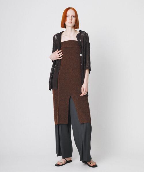 LAATO（ラート）の「lace knit jacket（その他アウター・レディース・ブラウン/オフホワイト・FREE）」の18枚目の写真