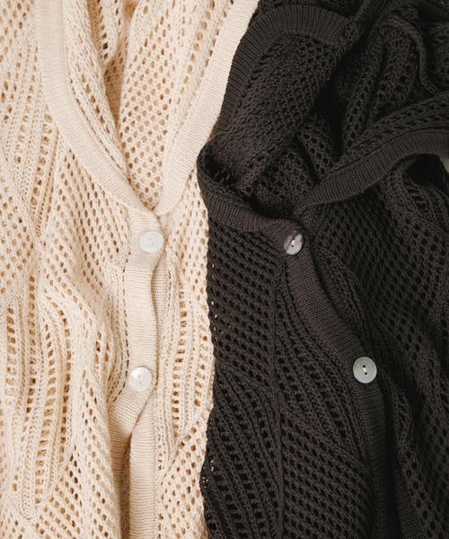 セール】lace knit jacket（その他アウター）｜LAATO（ラート