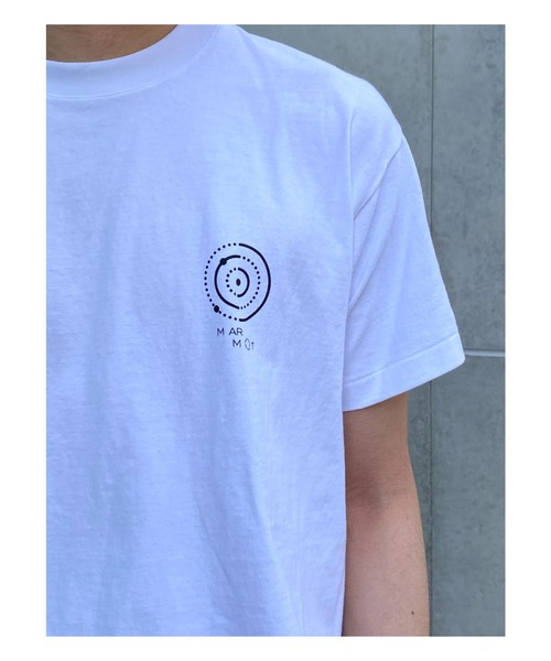 MARMOT CAPITAL(マーモットキャピタル)の「MARMOT CAPITAL/マーモット キャピタル/CIRCLE SS(Tシャツ/カットソー・メンズ・ホワイト/グレー・M/XL/L)」の5枚目の写真