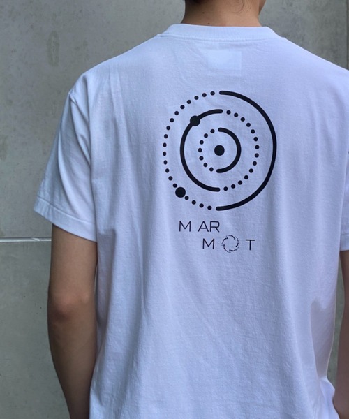 MARMOT CAPITAL(マーモットキャピタル)の「MARMOT CAPITAL/マーモット キャピタル/CIRCLE SS(Tシャツ/カットソー・メンズ・ホワイト/グレー・M/XL/L)」の6枚目の写真