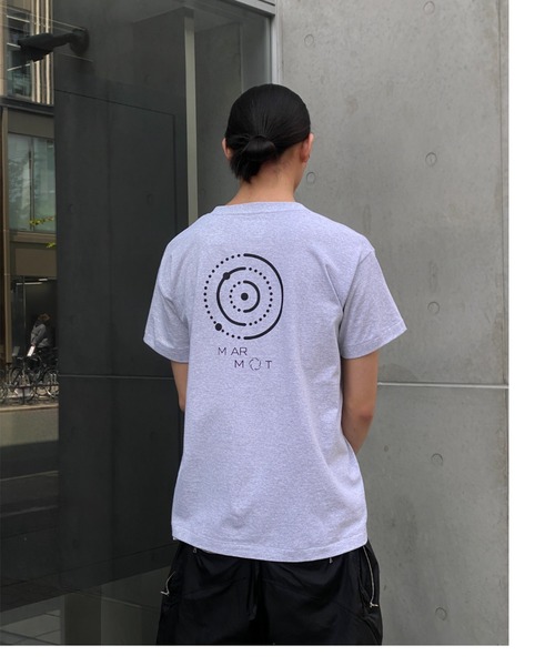 MARMOT CAPITAL(マーモットキャピタル)の「MARMOT CAPITAL/マーモット キャピタル/CIRCLE SS(Tシャツ/カットソー・メンズ・ホワイト/グレー・M/XL/L)」の7枚目の写真