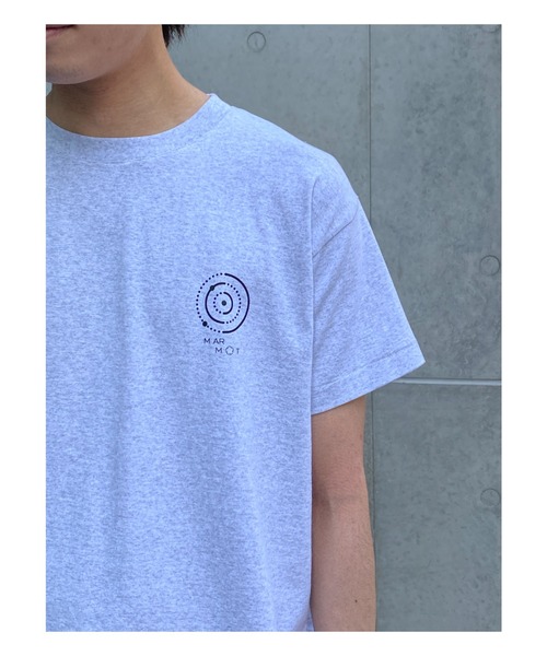 MARMOT CAPITAL(マーモットキャピタル)の「MARMOT CAPITAL/マーモット キャピタル/CIRCLE SS(Tシャツ/カットソー・メンズ・ホワイト/グレー・M/XL/L)」の8枚目の写真