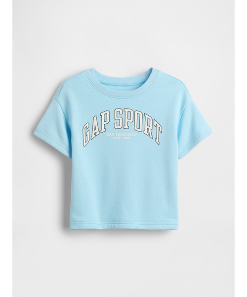 GAP(ギャップ)の「babyGap GAPロゴ テリーTシャツ(Tシャツ/カットソー・キッズ・オフホワイト/ブルー/ピンク/グリーン・70cm/80cm/90cm/95cm/100cm/105cm/110cm)」の3枚目の写真