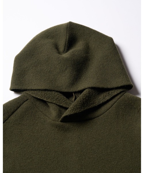 wjk(ダヴルジェイケイ)の「back pile hoodie(ニット/セーター・メンズ・ブラック/ライトベージュ/オフホワイト/ダークカーキ・SMALL/MEDIUM/LARGE/X-LARGE)」の6枚目の写真