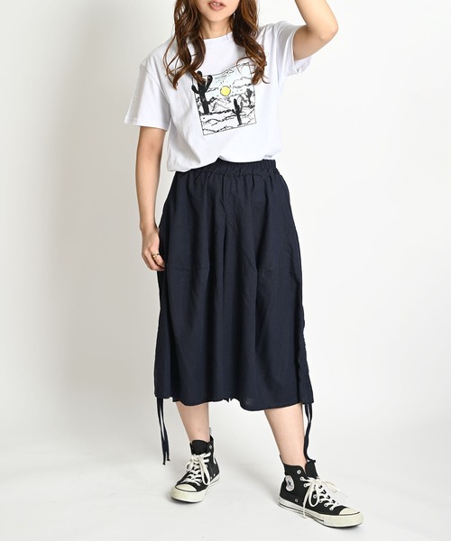 MARAI(マーライ)の「半袖カットソー ロゴプリントTシャツ サボテンイラスト(Tシャツ/カットソー・レディース・B/A・FREE)」の7枚目の写真