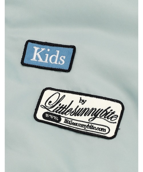 Little sunny bite（リトルサニーバイト）の「【8】【Little Sunny Bite】AVIREX x little sunny bite MA-1 hoodie（ミリタリージャケット・レディース・グレー系/カーキ・SMALL/MEDIUM）」の15枚目の写真