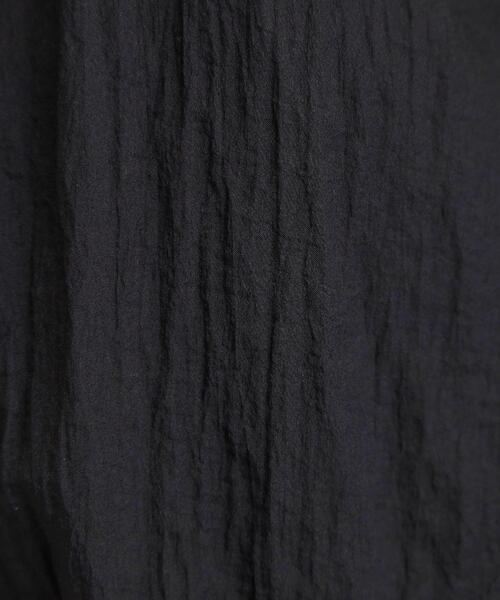 grove（グローブ）の「◆【洗える】シアーナイロンギャザーブルゾン（ブルゾン・レディース・ナチュラル/ブラック/ライトグリーン・01/02/03/04/05）」の7枚目の写真