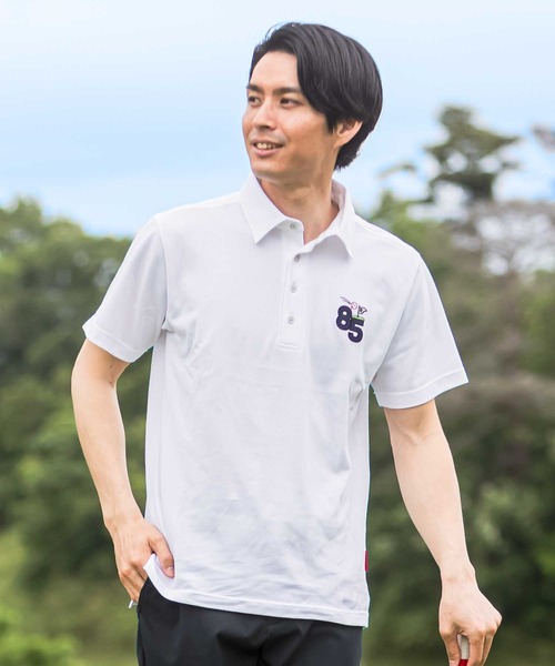 アメフト ゴルフ ノートルダム大学 ポロシャツ ホワイト Sサイズ【新品】 アメフト ゴルフ ノートルダム大学 ポロシャツ ホワイト Mサイズ